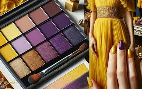 what color eyeshadow goes with a yellow