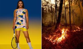 Includes match recaps, stats, highlights and more from the sunshine slam in melbourne. Nike Slammed Over Australian Open Outfit Referencing Fiery Conditions During Bushfire Crisis Daily Mail Online