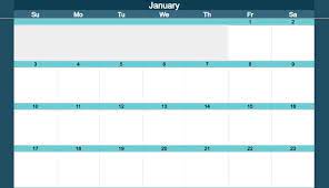 automatic calendar templates