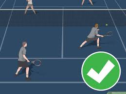 One set for doubles and one set for singles. How To Play Tennis With Pictures Wikihow
