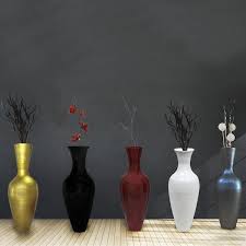 tall bamboo floor vase