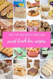 100 sweet lunch box recipes free