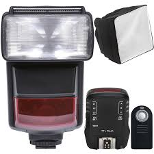 E Ttl Speedlite Flash With Accessory Kit For Canon 77d And 80d Walmart Com