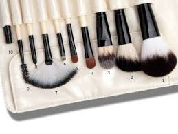 synthetic hair makeup brush set qb