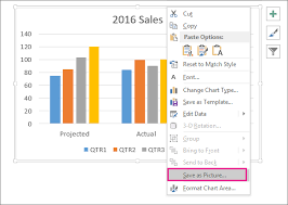 Microsoft Office Tutorials Save A Chart As A Picture In