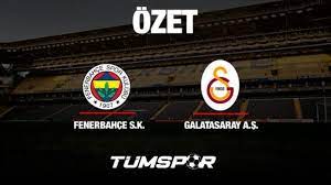 MAÇ SONUCU ÖZET | Fenerbahçe 2-0 Galatasaray (Gol, Miha Zajc ve Serdar  Dursun, Asist) - Tüm Spor Haber