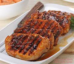 easy honey glazed pork chops foreman