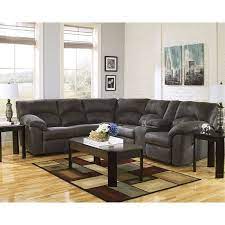 Tambo Pewter Reclining Sectional Set