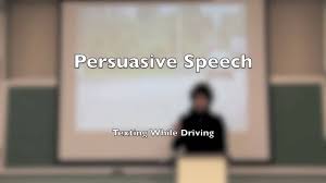 Persuasive speech outline      YouTube