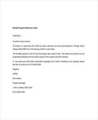 11 Rental Reference Letter Templates Word Pdf Apple Pages