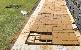 Staining Quikrete Walkmaker Pavers