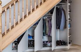 Turn under your stairs into more storage, a home office, a butlers pantry, a playroom, a dog room and more really unique and creative storage solutions for under the stairs. Under Stairs Storage Awkward Space Solutions Sharps