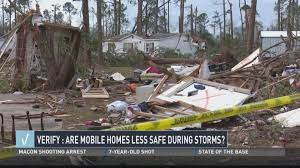 mobile homes less safe during storms