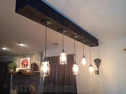 room lighting ideas using beams