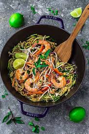pad thai zoodles zucchini noodles