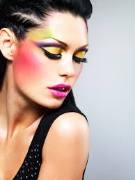 beauty woman with fashion makeup