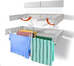 Folding Laundry Drying Rack Wall