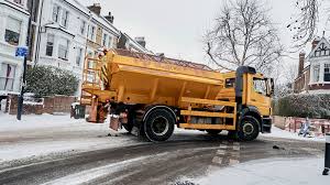 melt ice on the roads in winter