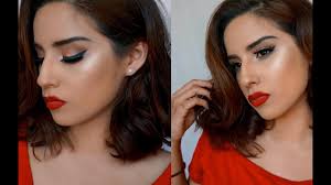 prom makeup tutorial brown smokey