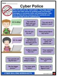 cyberbullying facts worksheets