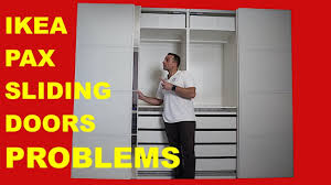 fix ikea pax sliding doors problems