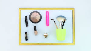 manage your makeup with a magnetic board