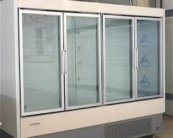 Glass Door Fridge Freezer Combo Units