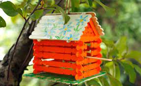 Skill Stick Bird House Craft Project