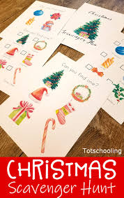 Toddlers and preschool age children will really like this treasure scavenger hunt. Christmas Scavenger Hunt For Toddlers Totschooling Toddler Preschool Kindergarten Educational Printables