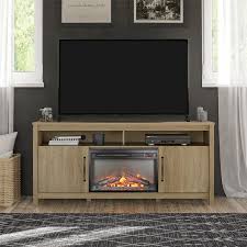 Augusta Brown 65 Fireplace Tv Stand