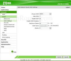 Here you can easily get login details for any zte wifi router. Setup Wifi On The Zte Zxhn H108n