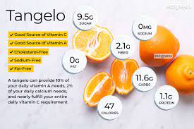 tangelo nutrition facts and health benefits
