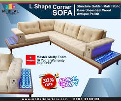 l shape corner sofa m bilal interiors