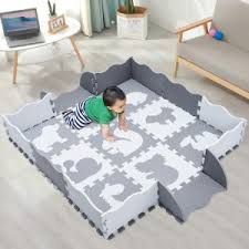 qqpp eva 9 tiles baby play mat with