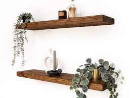 Rustic Shelves Floating Handcrafted Eco