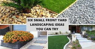 Six Small Front Yard Landscaping Ideas