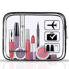 tsa approved clear travel toiletry bag