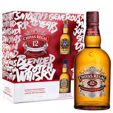 Chivas Regal 12 Year Old Gift Box With ...