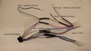 Wrg 9867 Metra Wire Harness Color Code