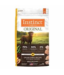 Because the good stuff isn't cooked down, the raw. Instinct Original Grain Free Recipe With Real Chicken Freeze Dried Raw Coated Dry Dog Food Pet Supplies Plus