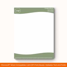 Look and feel like a pro with official custom letterhead. 21 Business Letterhead Templates Examples Editable In Word