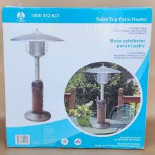 Tabletop Propane Patio Heater