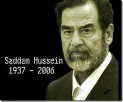 Resultado de imagem para ex-presidente Saddam Hussein foi executado.