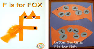 letter f crafts activities