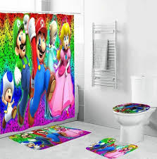 Super Mario 06 Bathroom Set Shower