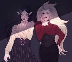 Alright — Lilith and eda as vampires 😳
