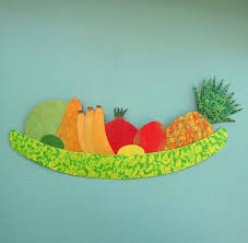 Kitchen Wall Art Fruit Platter Large