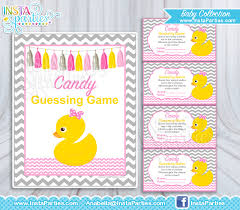 baby shower guess candy jar