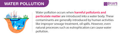 types of pollution effects of various