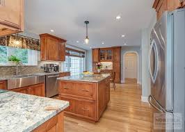 maple kitchen with granite weymouth ma